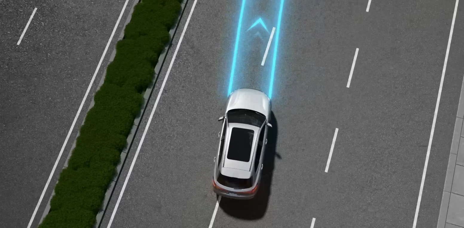 GEELY STARRAY EM-i 21 GEELY MENTES STARRAY SÁVVÁLTÓ ASSZISZTENS: Figyeli a holtteret, és figyelmeztet a sávváltáskor közeledő járművekre.