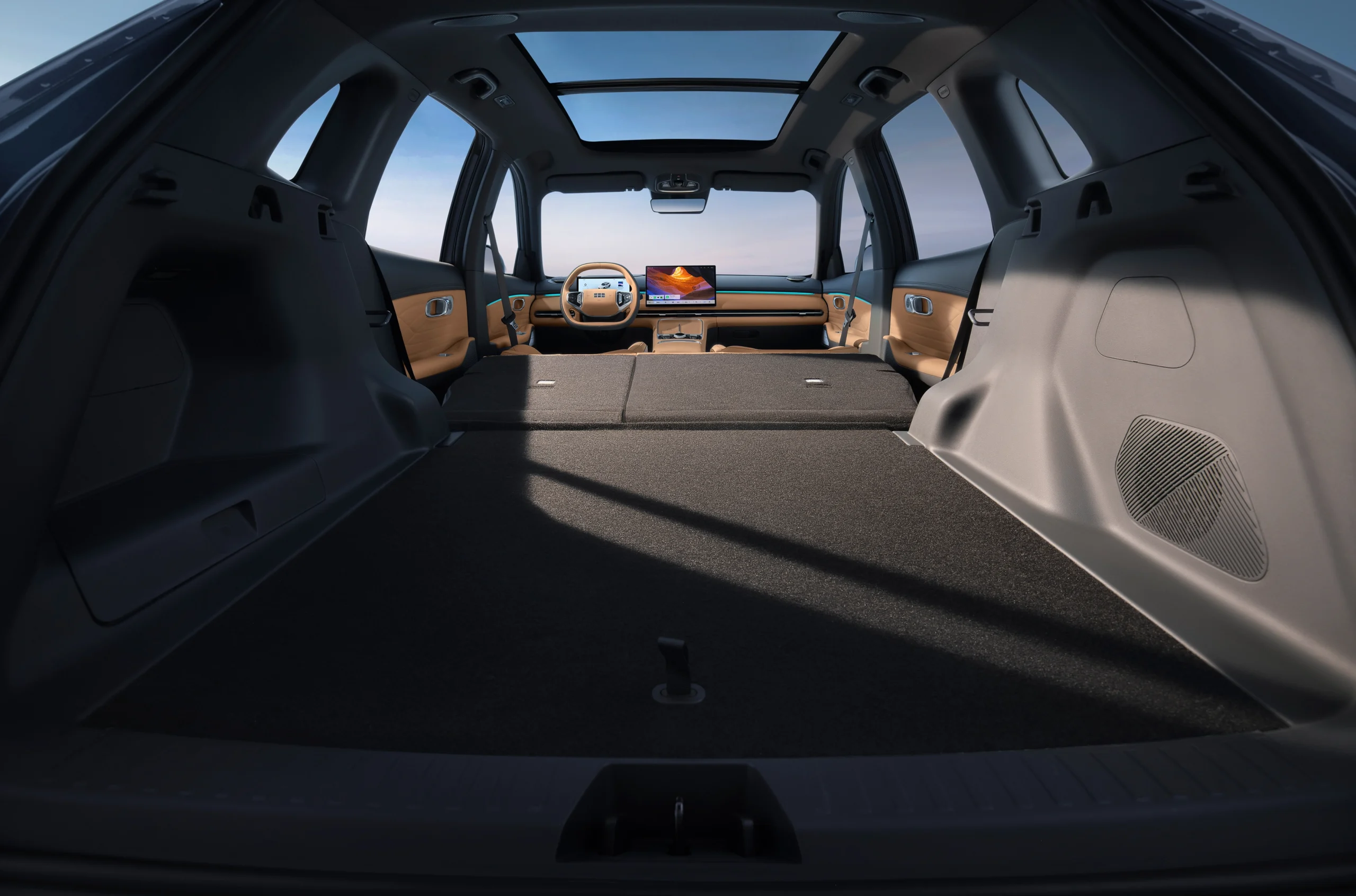 GEELY STARRAY EM-i 9 GEELY STARRAY EM-i csomagtér