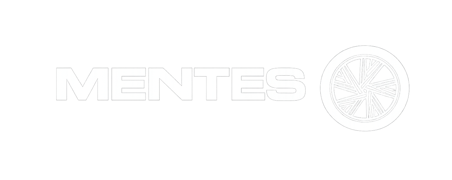 Mentes logó fehér