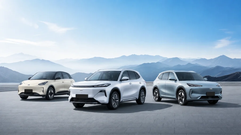 Elektromos vagy plug-in hibrid - GEELY modellek