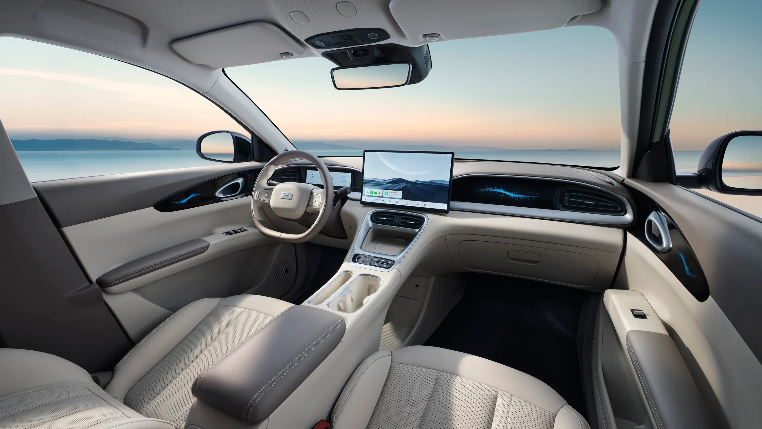 GEELY E2 6 GEELY E2 belső - digitális utastér