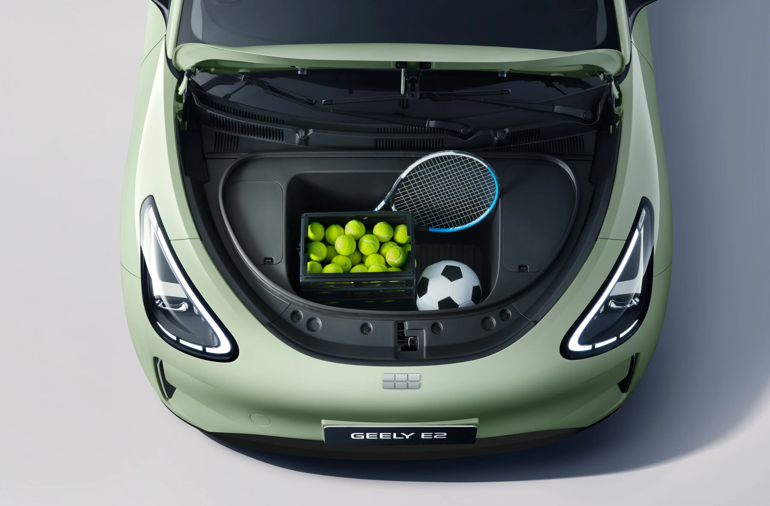 GEELY E2 10 GEELY E2 tárolórekesz