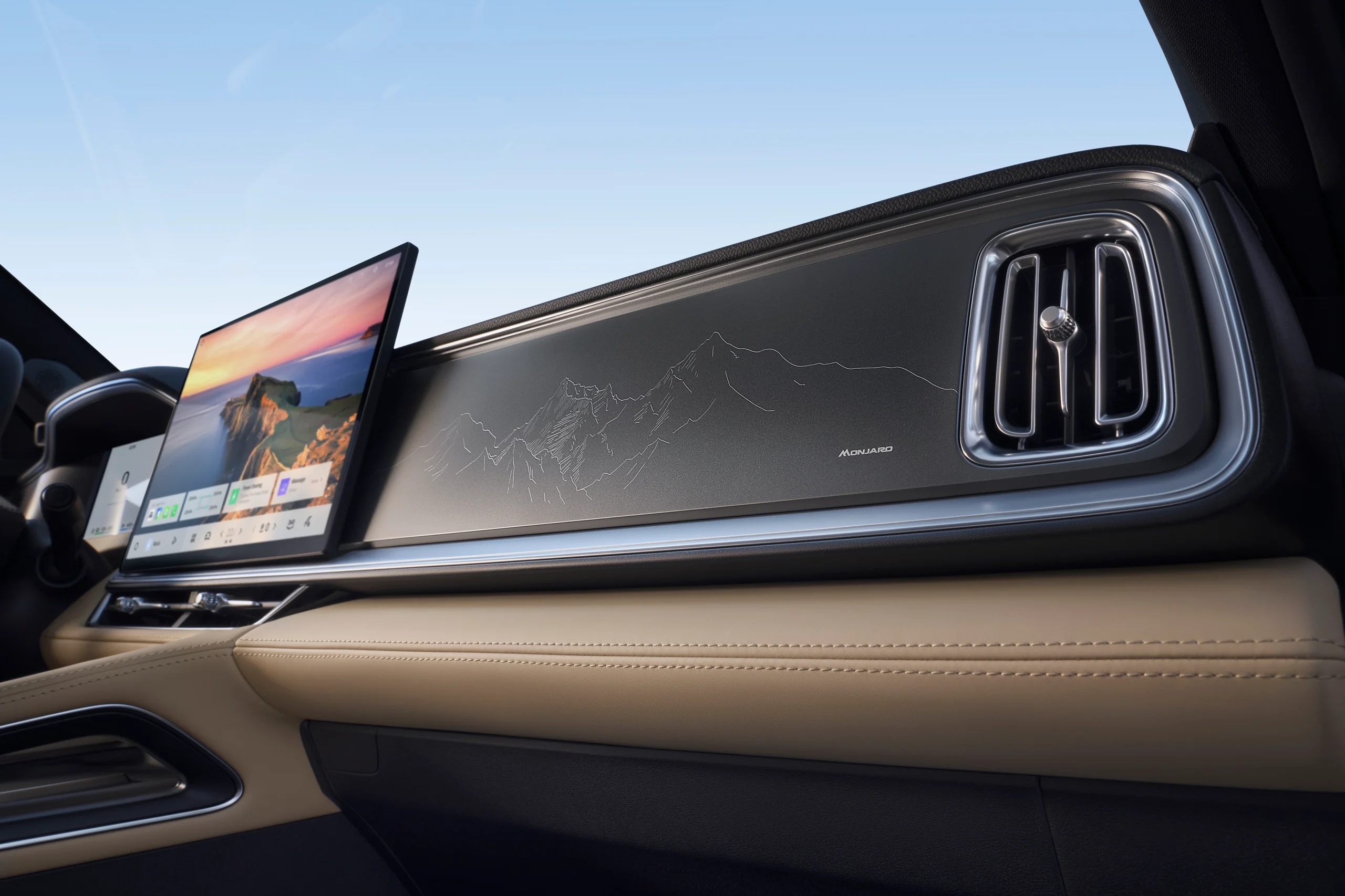 GEELY MONJARO EM-i 12 EGYEDI MEGOLDÁSOK Letisztult és prémium részletek teszik egyedivé a Monjaro EM-i-t.