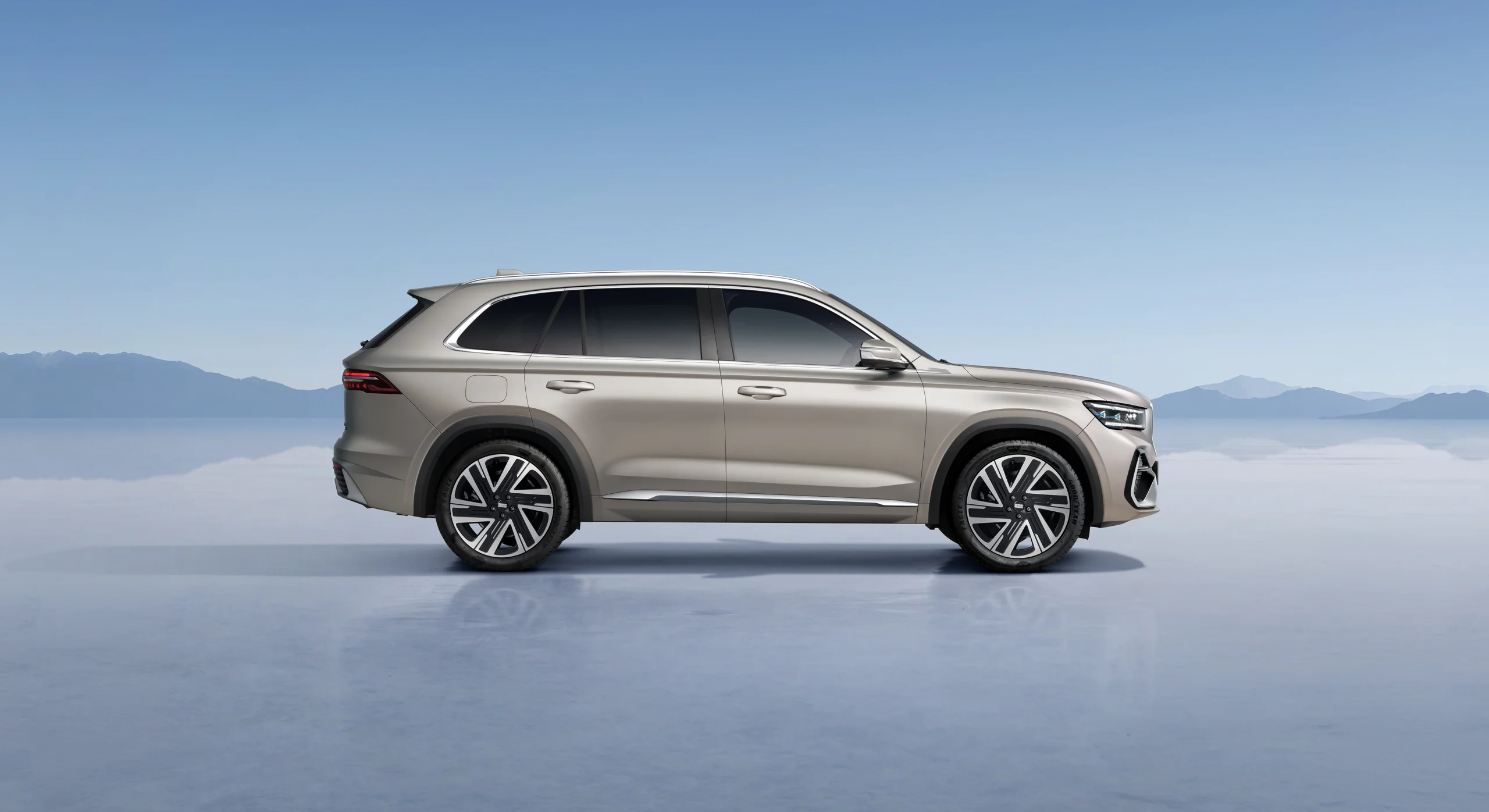 GEELY MENTES Monjaro EM-i fotó oldalról