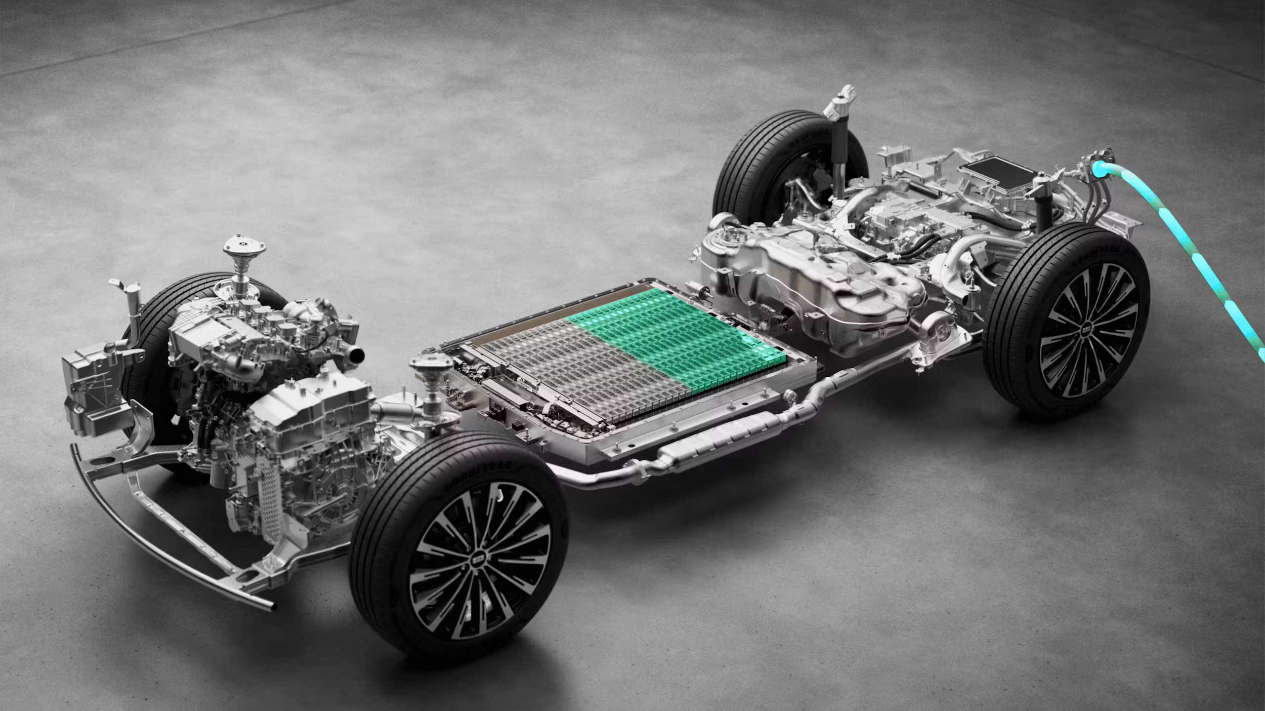 GEELY MONJARO EM-i 25 GYORS TÖLTÉS A 29,8 kWh kapacitású akkumulátor 78 kW-s DC gyorstöltéssel 15 perc alatt tölt 30%-ról 80%-ra - ez éppen annyi idő, mint egy út közbeni frissítő kávézás.