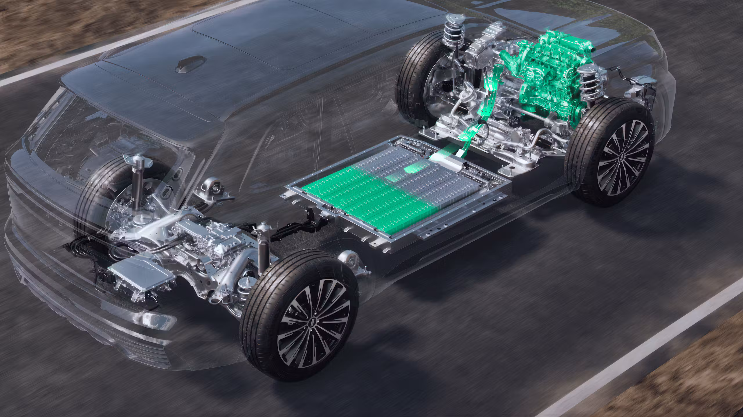 GEELY MONJARO EM-i 26 HATÉKONYSÁG MINDEN KILOMÉTEREN Az összkerékhajtású változat 2,4 l/100 km-es legjobb vegyes WLTP üzemanyag-fogyasztása hatékony működést és alacsonyabb üzemeltetési költségeket tesz lehetővé.